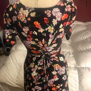 Floral swing dress